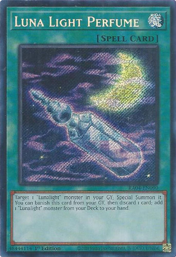 Luna Light Perfume (Secret Rare) (RA04-EN090) - Secret Rare