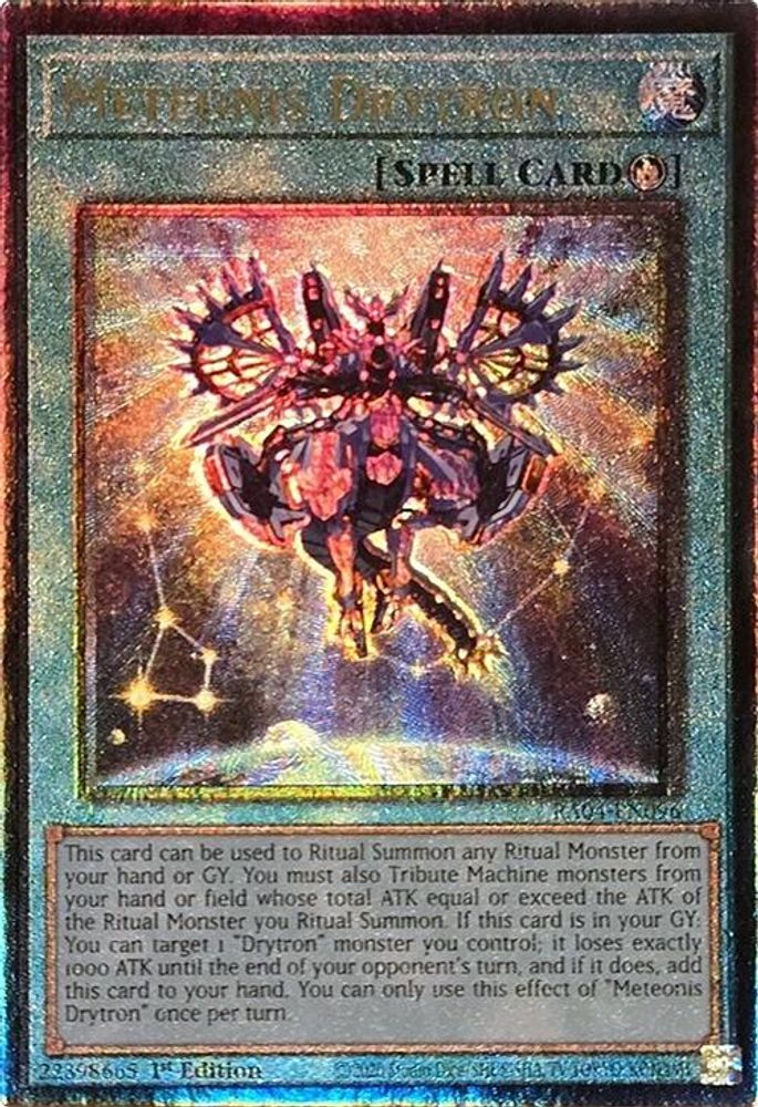 Meteonis Drytron (PUR) (RA04-EN096) - Prismatic Ultimate Rare