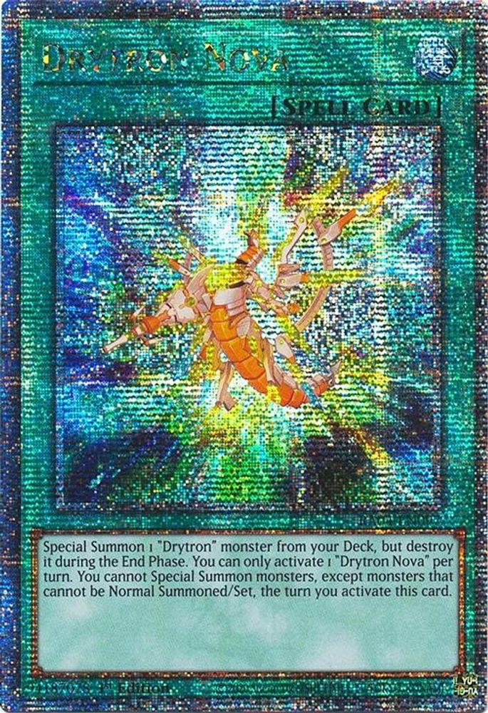 Drytron Nova (Quarter Century Secret Rare) (RA04-EN097) - Quarter Century Secret Rare