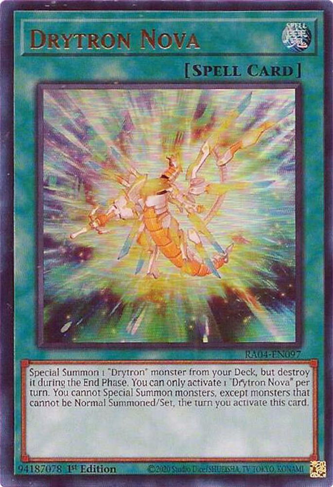 Drytron Nova (UR) (RA04-EN097) - Ultra Rare