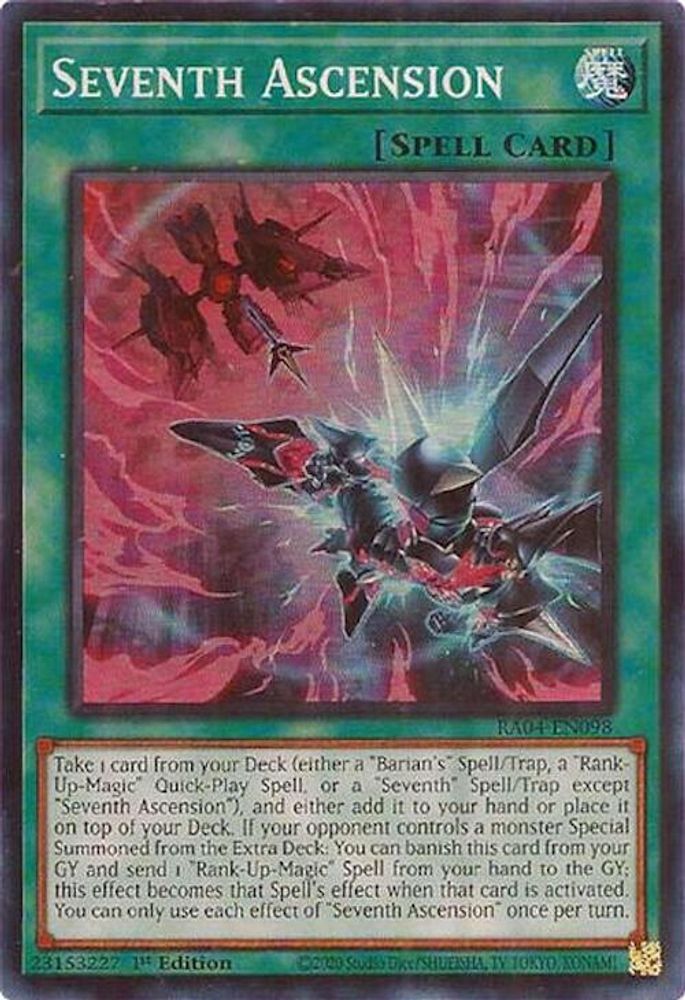 Seventh Ascension (RA04-EN098) - Super Rare