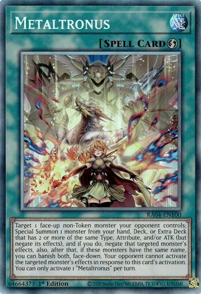 Metaltronus (PCR) (RA04-EN100) - Prismatic Collector's Rare