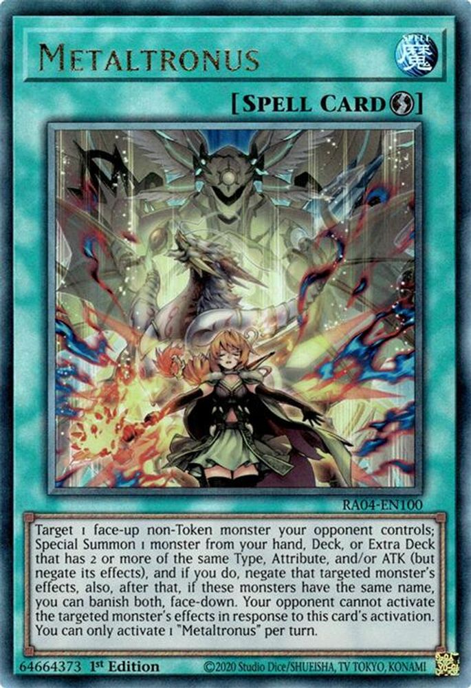 Metaltronus (PUR) (RA04-EN100) - Prismatic Ultimate Rare