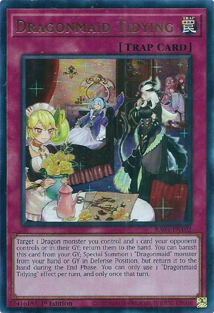 Dragonmaid Tidying (UR) (RA04-EN102) - Ultra Rare