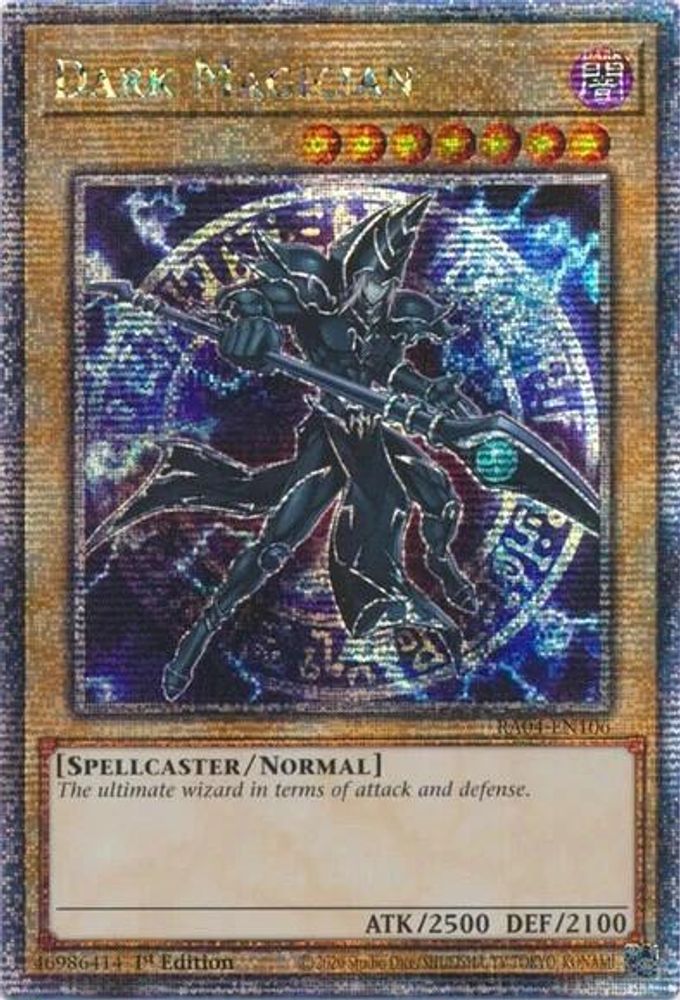 Dark Magician (7th Art) (Quarter Century Secret Rare) (RA04-EN106) - Quarter Century Secret Rare
