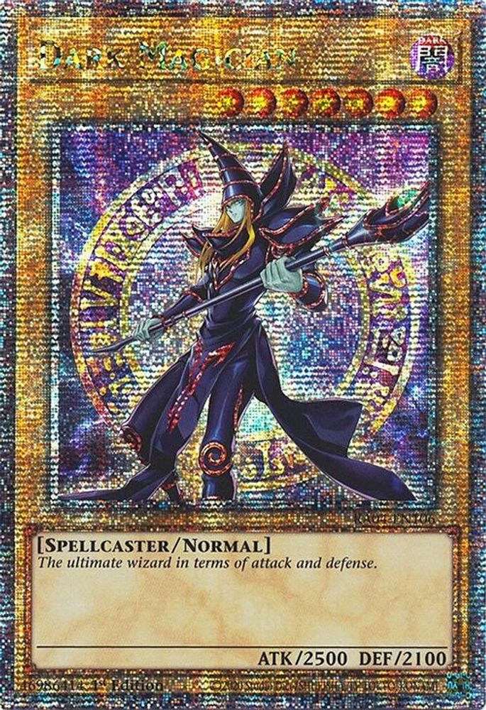 Dark Magician (8th Art) (Quarter Century Secret Rare) (RA04-EN106) - Quarter Century Secret Rare