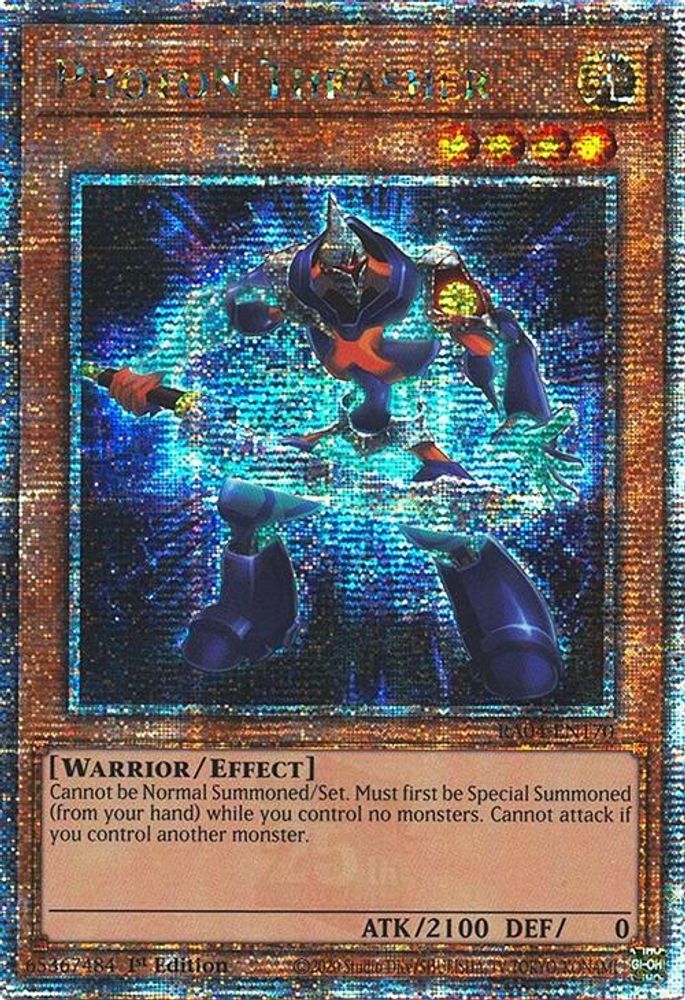 Photon Thrasher (Quarter Century Secret Rare) (RA04-EN170) - Quarter Century Secret Rare