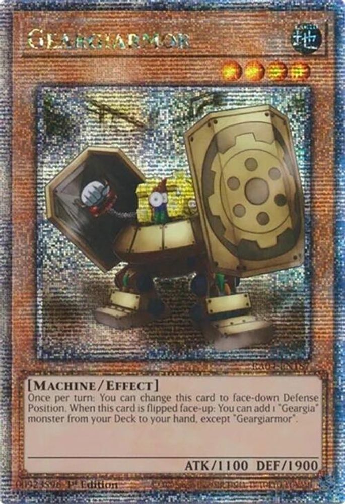 Geargiarmor (Quarter Century Secret Rare) (RA04-EN187) - Quarter Century Secret Rare