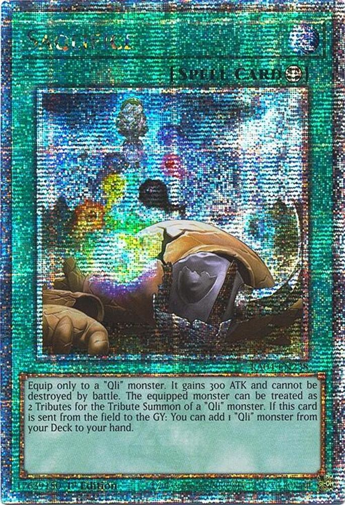 Saqlifice (Quarter Century Secret Rare) (RA04-EN238) - Quarter Century Secret Rare