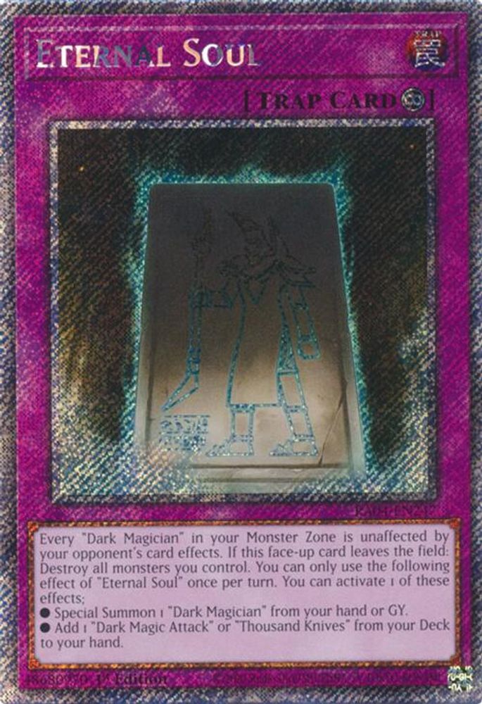 Eternal Soul (Platinum Secret Rare) (RA04-EN247) - Platinum Secret Rare