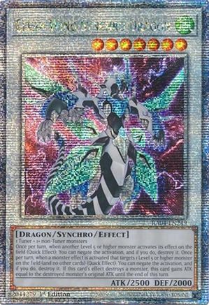 Clear Wing Synchro Dragon (Quarter Century Secret Rare) (RA04-EN249) - Quarter Century Stampede 1st Edition