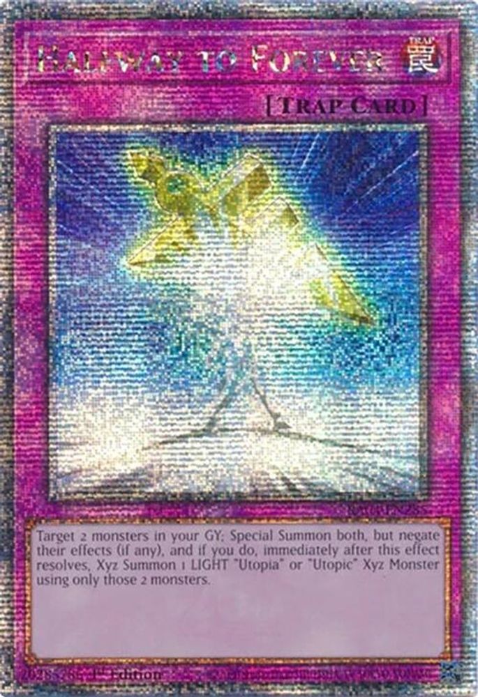 Halfway to Forever (Quarter Century Secret Rare) (RA04-EN285) - Quarter Century Secret Rare