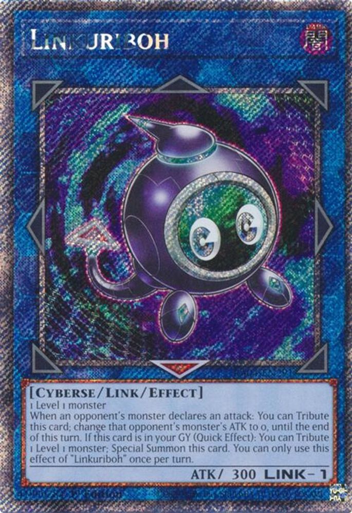 Linkuriboh (Platinum Secret Rare) (RA04-EN291) - Platinum Secret Rare
