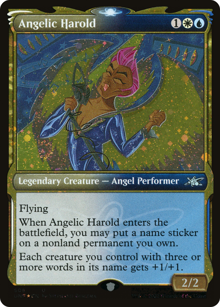 Angélique Harold (Showcase) (Galaxy Foil) [Unfinity] 