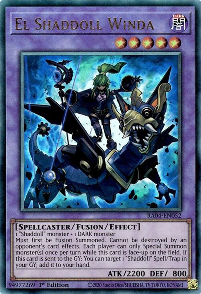 El Shaddoll Winda (PUR) (RA04-EN052) - Prismatic Ultimate Rare