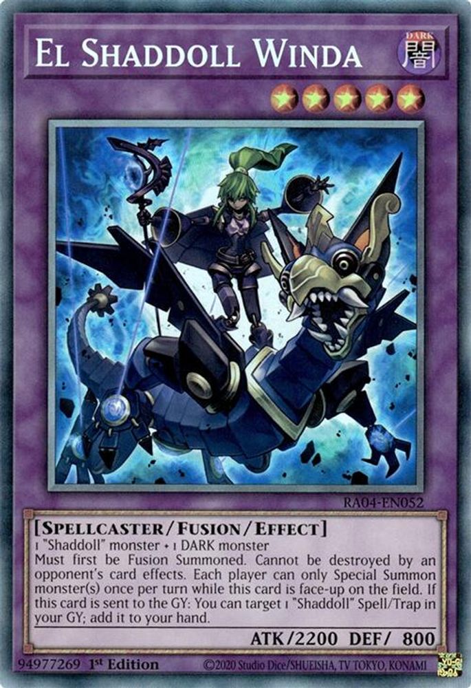El Shaddoll Winda (PCR) (RA04-EN052) - Prismatic Collector's Rare