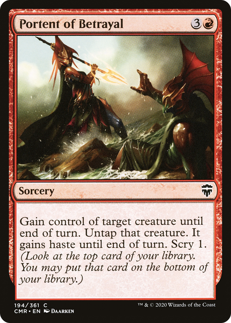 Présage de trahison [Commander Legends] 