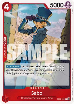 Sabo (EB02-002) - Rare