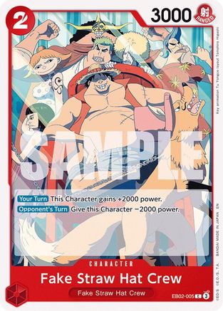 Fake Straw Hat Crew (EB02-005) - Common