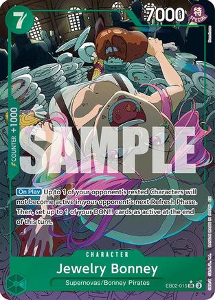Jewelry Bonney (Alternate Art) (EB02-015) - Super Rare