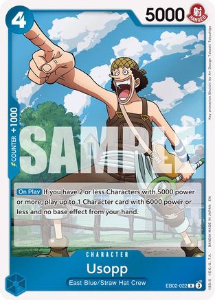 Usopp (EB02-022) - Rare