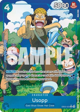 Usopp (Alternate Art) (EB02-022) - Rare