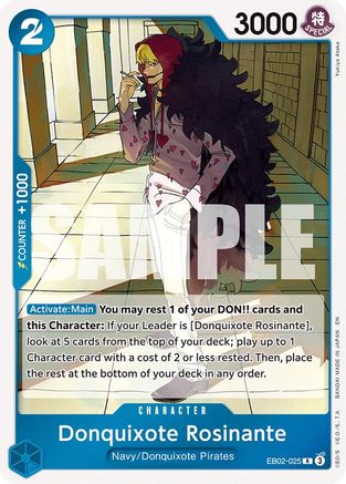Donquixote Rosinante (EB02-025) - Rare