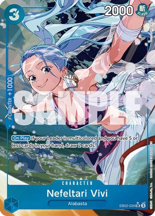 Nefeltari Vivi (Alternate Art) (EB02-026) - Super Rare