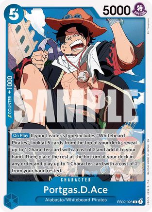 Portgas.D.Ace (EB02-028) - Rare