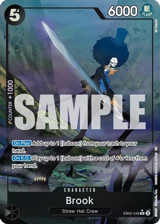 Brook (Alternate Art) (EB02-048) - Rare