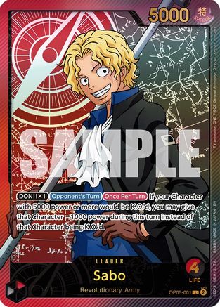 Sabo (SPR) (OP05-001) - Leader
