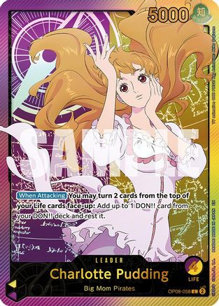 Charlotte Pudding (SPR) (OP08-058) - Leader