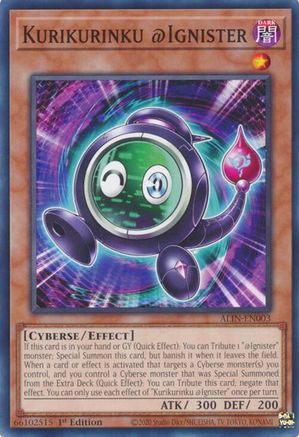 Kurikurinku @Ignister (ALIN-EN003) - Alliance Insight 1st Edition