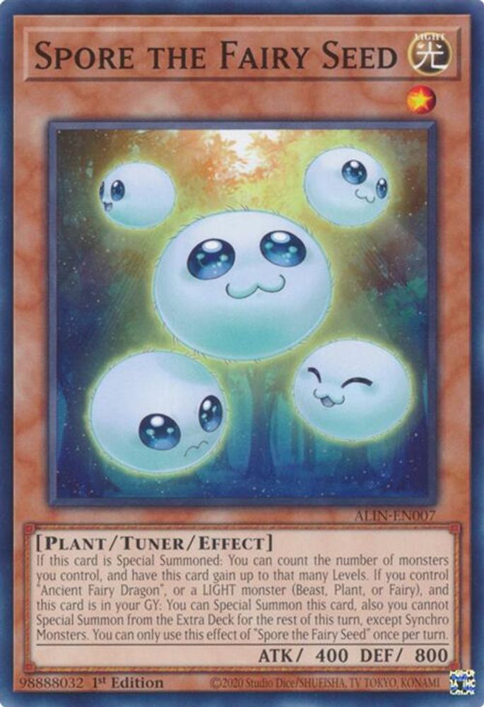 Spore the Fairy Seed (ALIN-EN007) - Common