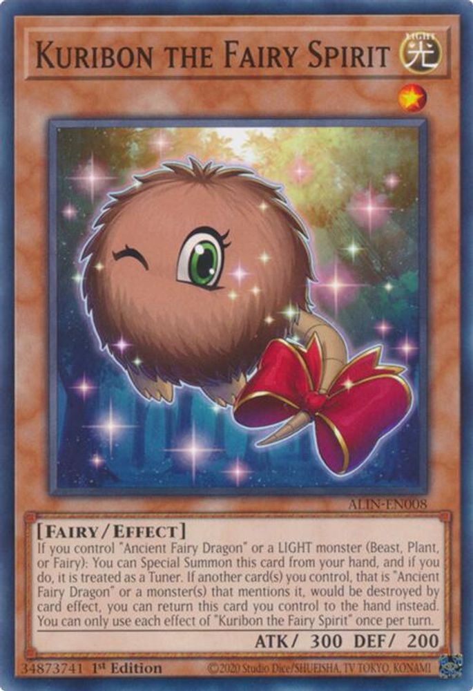 Kuribon the Fairy Spirit (ALIN-EN008) - Common