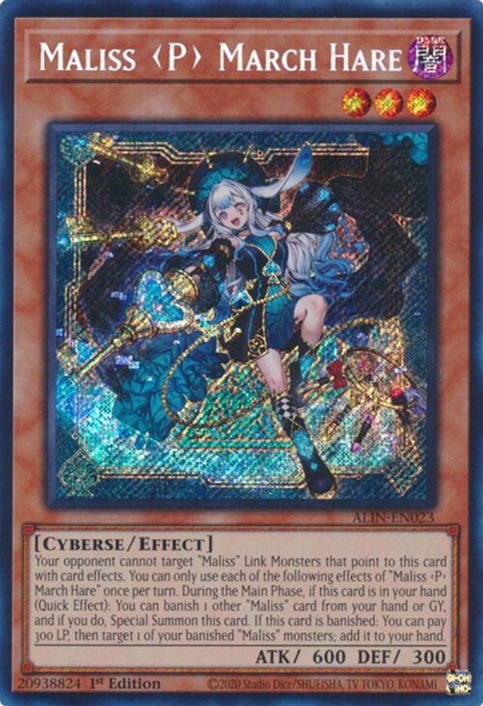 Maliss P March Hare (ALIN-EN023) - Secret Rare