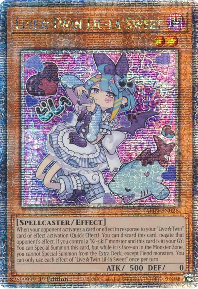 Live Twin Lil-la Sweet (Quarter Century Secret Rare) (ALIN-EN028) - Quarter Century Secret Rare