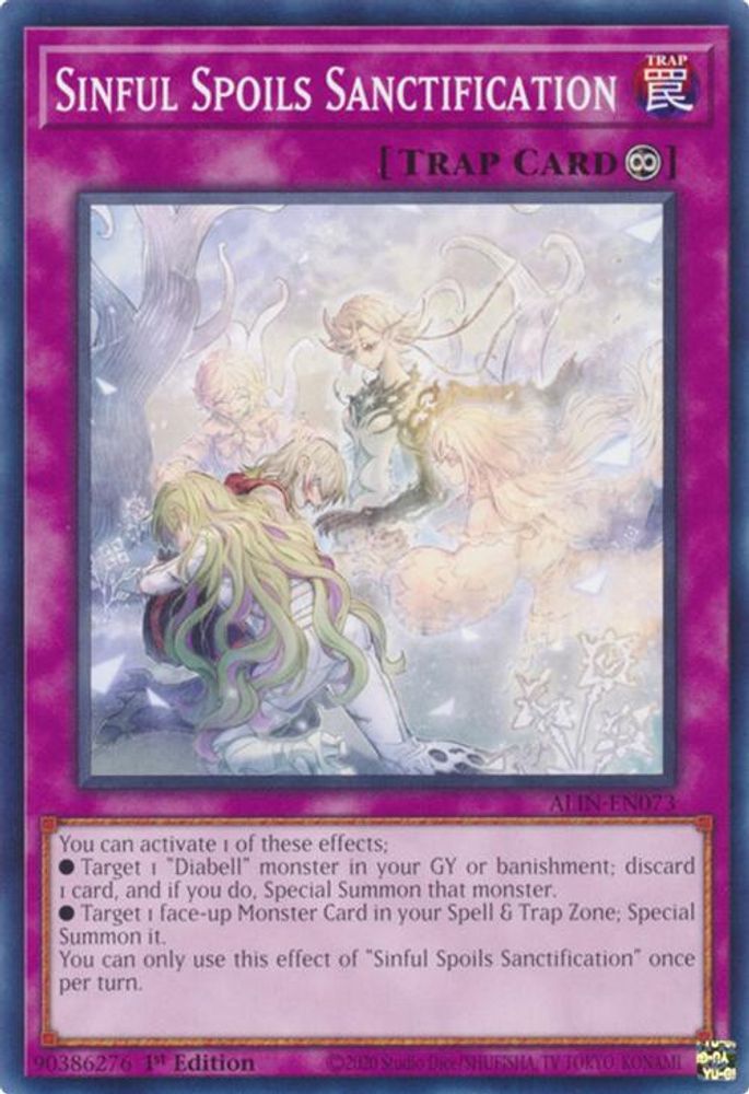Sinful Spoils Sanctification (ALIN-EN073) - Common