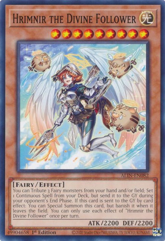 Hrimnir the Divine Follower (ALIN-EN082) - Common