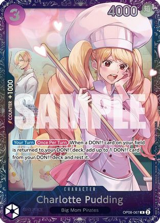 Charlotte Pudding (Treasure Cup 2025) (OP08-067) - Rare