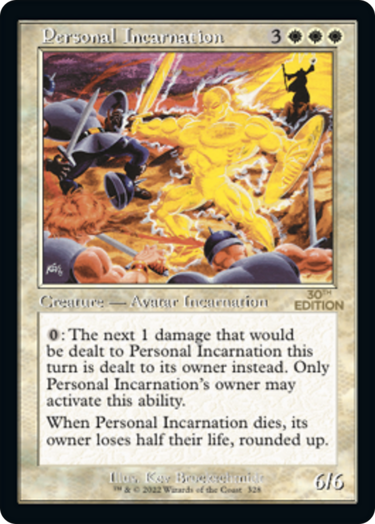 Incarnation personnelle (Rétro) [Édition 30e anniversaire] 