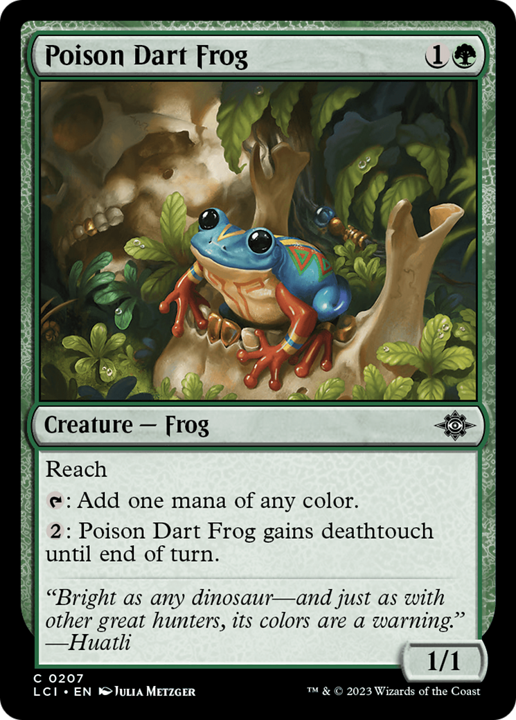 Grenouille empoisonnée [Les cavernes perdues d'Ixalan] 