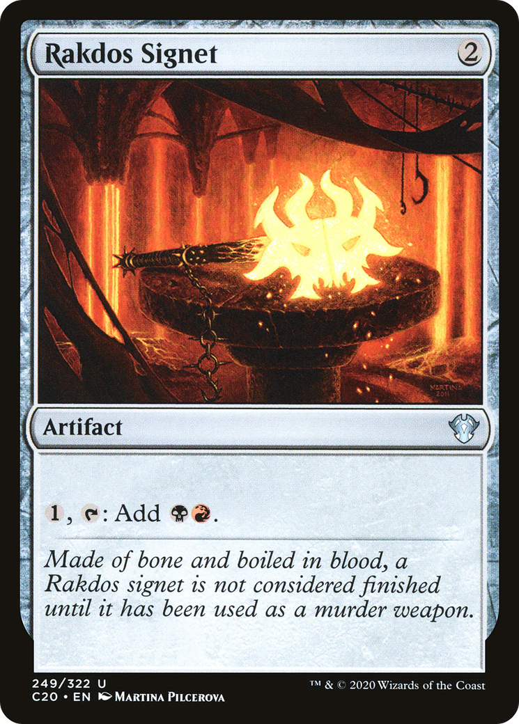 Sceau Rakdos [Commandant 2020] 