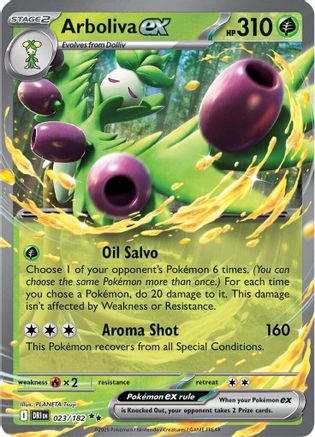 Arboliva ex 023  - Holofoil - Double Rare