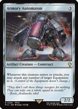 Armory Automaton (FIC-336) - Commander: FINAL FANTASY
