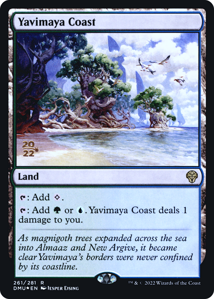 Côte de Yavimaya [Promotions avant-première de Dominaria United] 