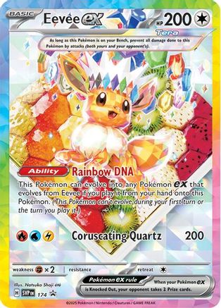 Eevee ex 174  - Holofoil - Promo