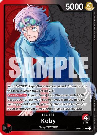 Koby (001) (OP11-001) - Leader