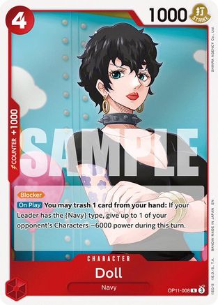 Doll (OP11-008) - Rare