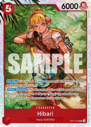 Hibari (OP11-010) - Super Rare